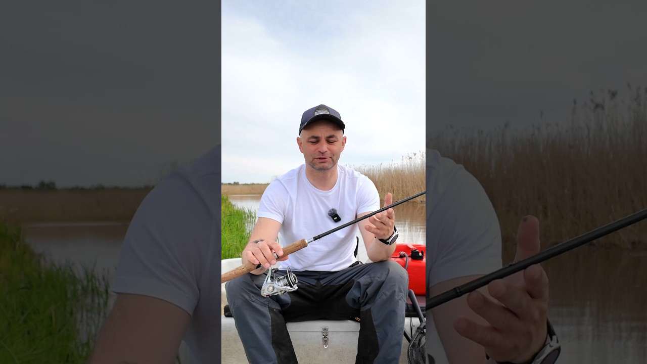 Спиннинг тестом от 3 до 12 грамм очень далеко бросает маленькие приманки 