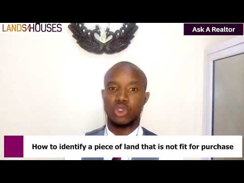 How to identify a piece of land that is not fit for purchase (AAR 15)