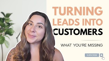How To Convert Website Traffic Into Customers | The Missing Gap Between Lead Gen and Sales