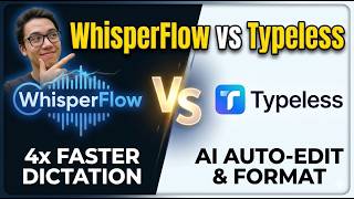 Wisper Flow vs Typeless - Which AI Writing Tool Is Better in 2026?