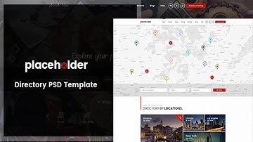 Placeholder - Directory & Listing PSD Template | Themeforest Website Templates and Themes