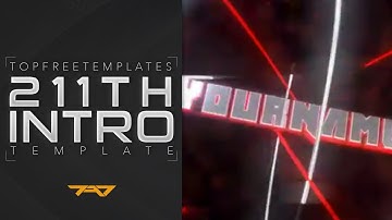 FREE AE & C4D Intro Template: Red Epic Sync Intro Template #211