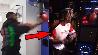 Deji and KSI Punching POWER Comparison