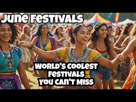 June 2024 - World's Coolest Festivals You Can't Miss ByTotalcoolvibes