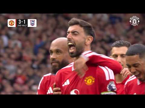 Bruno Fernandes Hat-Trick | Man Utd 5-2 Ipswich