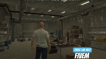 Drug lab mlo fivem | Interior & map for Roleplay | Tebex mlo