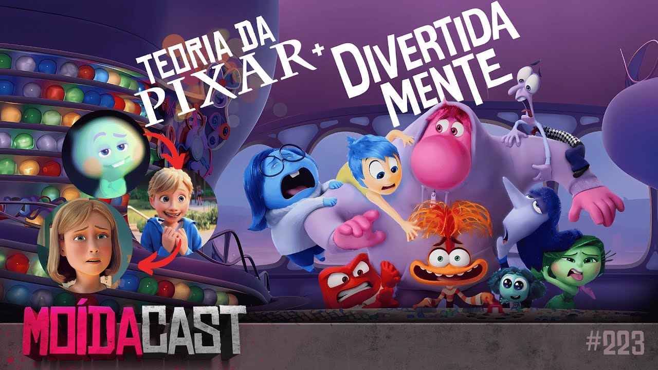 #223 DIVERTIDA MENTE E TEORIA DA PIXAR
