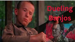 Video thumbnail of "DUELING BANJOS scene from the movie Deliverance"