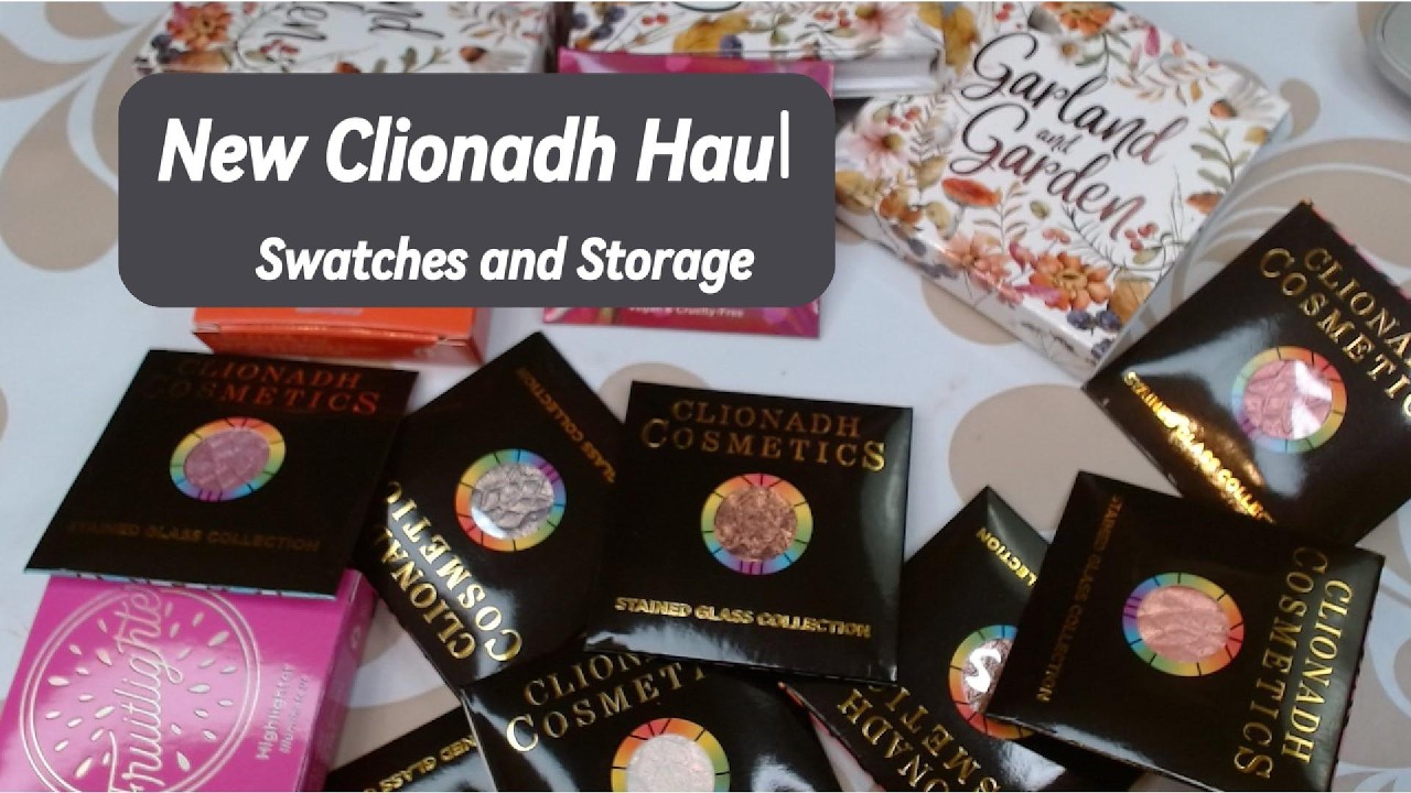 New Clionadh Singles Swatches - So many shiny things