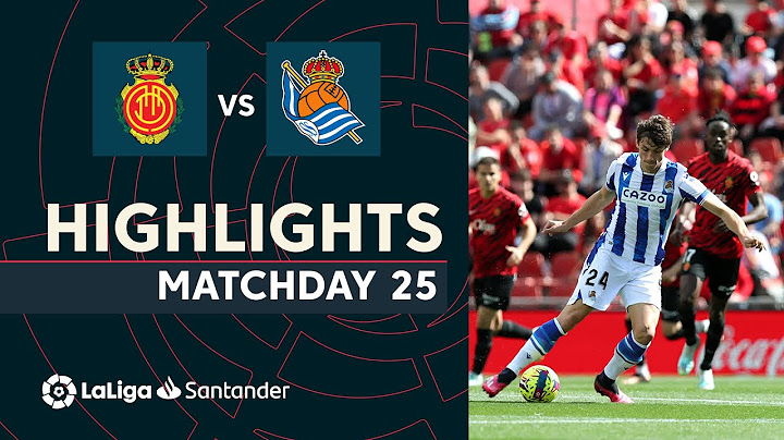 Highlights RCD Mallorca vs Real Sociedad (1-1)