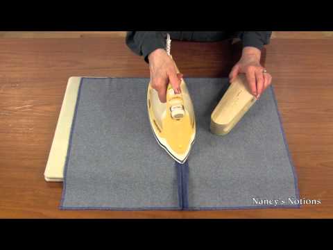 Get great pressing results with a Tailor's Clapper 