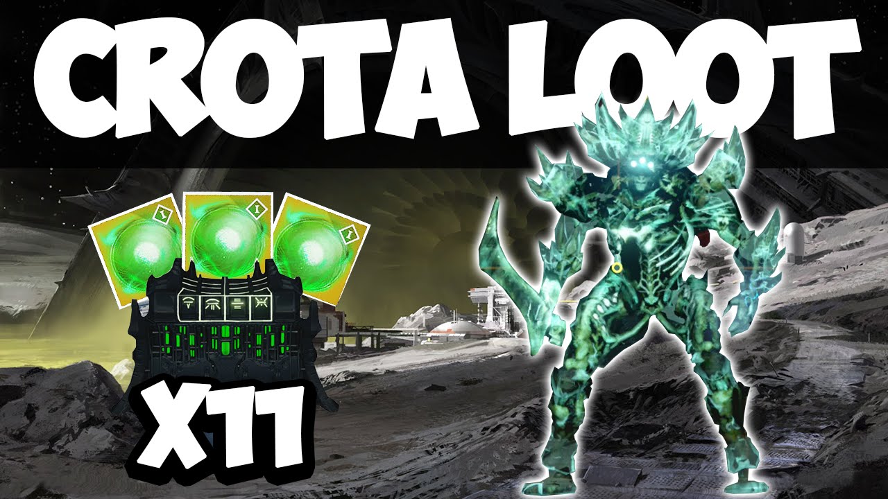 Destiny: Crotas End Exotic Loot x11 Drops (Q&A TOMORROW)