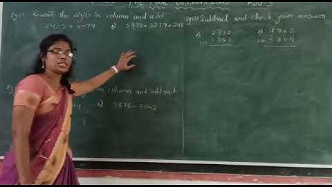 Class 5 Mathematics chapter 2 The  four operations part 3 by  Ratnamala Mam