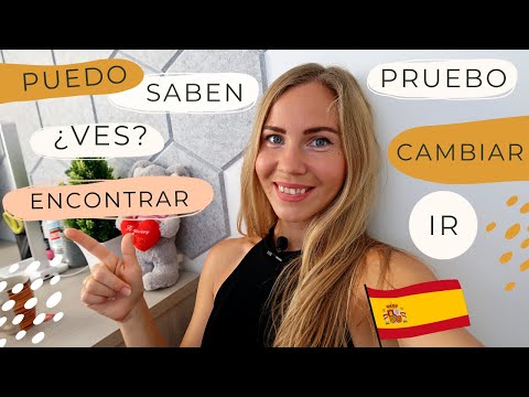 Топ 20 самых употребляемых глаголов в испанском языке для начинающих и среднего уровня. С примерами
