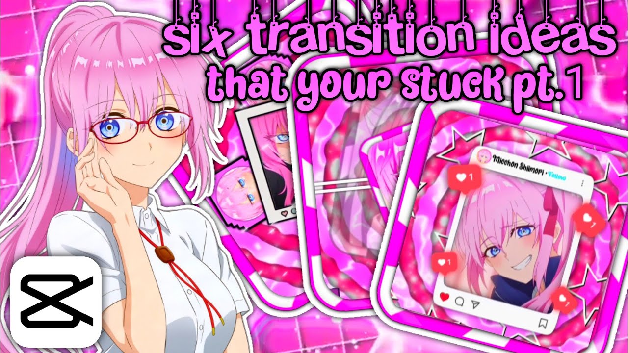 capcut transition ideas when your stuck pt.1 || (candy style//3d style ...