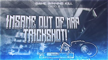 MW3 Out Of Map Trickshotting #6 (INSANE SHOT)