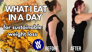 WHAT I EAT IN A DAY FOR WEIGHT LOSS/MAINTENANCE | WW(WeightWatchers) | Breakfast Burrito, Salmon