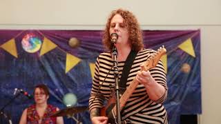Sister Rat performs for lunch at Girls Rock Camp Lawrence 2018 Song 1/2