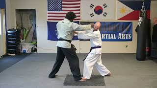 Hapkido/TKD grab defense