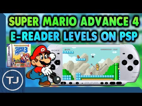 Play Super Mario Advance 4 E-Reader Levels On PSP/PSP GO!
