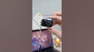 This keychain is so amazing 🤩 #minicamera #keychain #giftideas #shorts