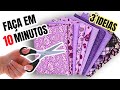 FAÇA EM 10 MINUTOS IDEIAS FÁCEIS DE COSTURAR | fácil e rápido