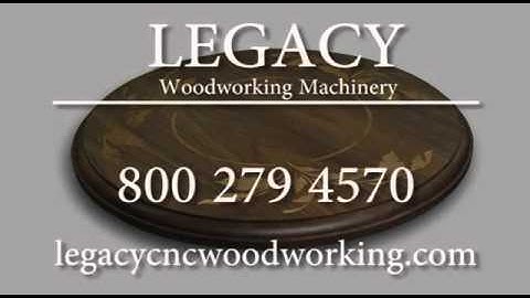 Legacy CNC 3 legged pedestal Part 2 of 2