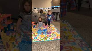 Gentle parenting? Not as easy as you think. #RealLifeParenting#MomLife #ToddlerLife #funny#relatable