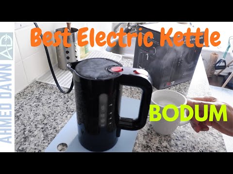 Bodum Bistro Gooseneck Electric Water Kettle, 1.0L Black