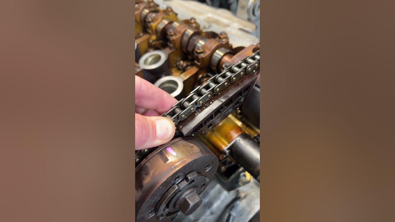 Timing Chains on a VR6 GTI on the BACK of the Engine YouTube