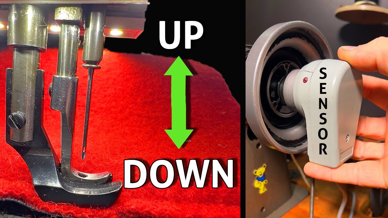 Must Have Upgrade! -  Needle Positioner Install - Sewing Machine - Speed Reducer