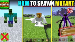 How To Spawn Mutant Mobs In Crafting Building || Super Easy Without Zachiver || Hindi How To Spawn Mutant Mobs In Crafting Building || Super Easy Without Zachiver || Hindi