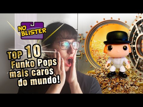 Os 10 FUNKO POPs mais CAROS do mundo! 😱