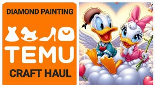 Temu Craft Haul Diamond Paintings