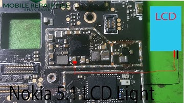 Nokia 5.1 LCD Light