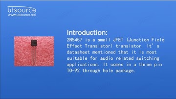 2N5457 Small JFET Transistor, Utsource