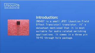 2N5457 Small Jfet Transistor, Utsource
