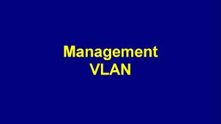 Management VLAN