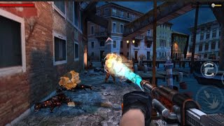 ZOMBIE FIRE 3D: Offline Game - Gameplay Walkthrough Part 25 - SMOKING HORIZON screenshot 5