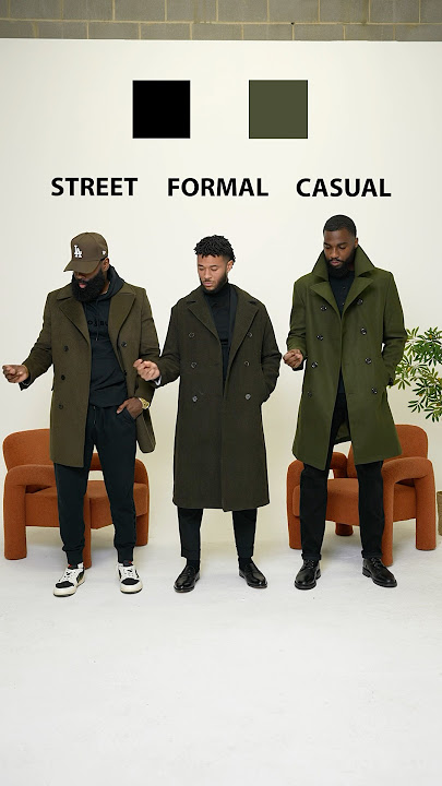 6 Overcoat Color Combinations with @MrrLittle @QueyounStyle