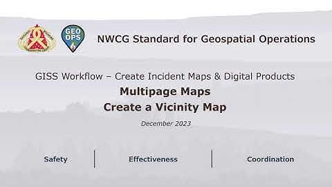 Multipage Maps - Create Vicinity Map