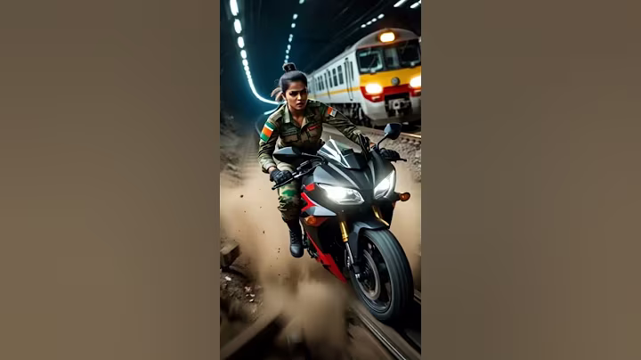 Indian lady Army saved Train from being destroyed🚆 #ai #army  #indianarmy #indianarmedforces #train