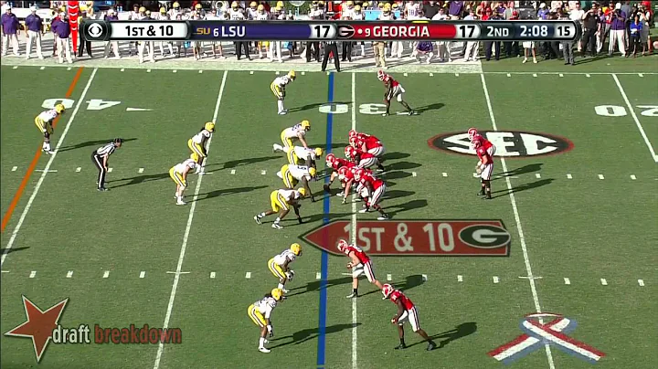 #68 Chris Burnette, RG, Georgia vs LSU '13