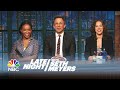 Jokes Seth Can't Tell: Youngest African-American Pilot, Lesbian Break-Ups