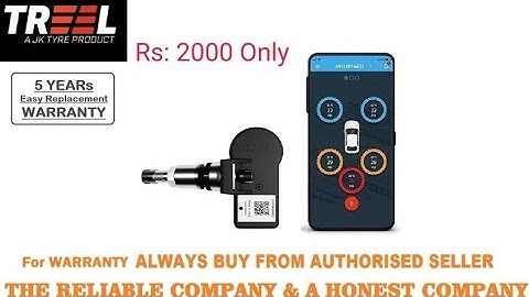Best Car Tire Pressure Monitoring System - TPMS  #TreelTPMS #JKTyreTPMS