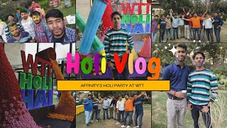 Holi Party at WTT ( World Trade Tower) Noida ft. Nihal Prince Holi Vlog