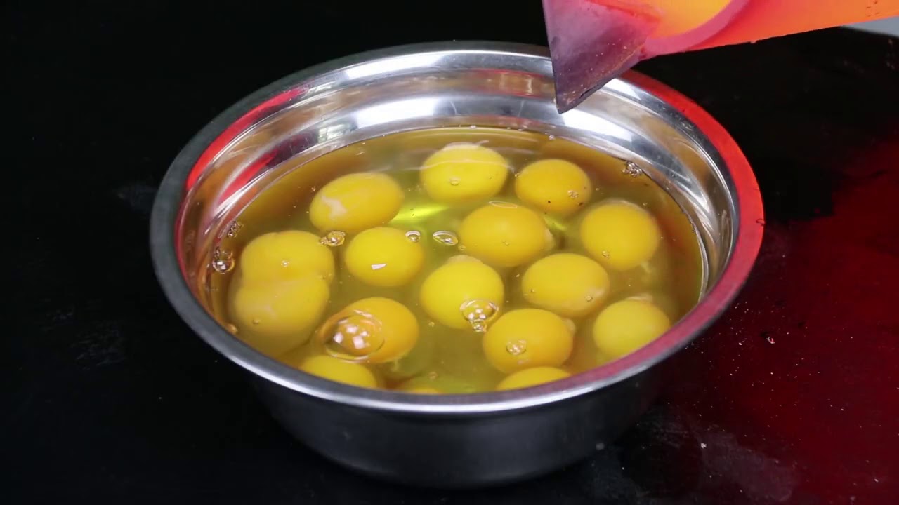 Melt copper vs eggs - YouTube