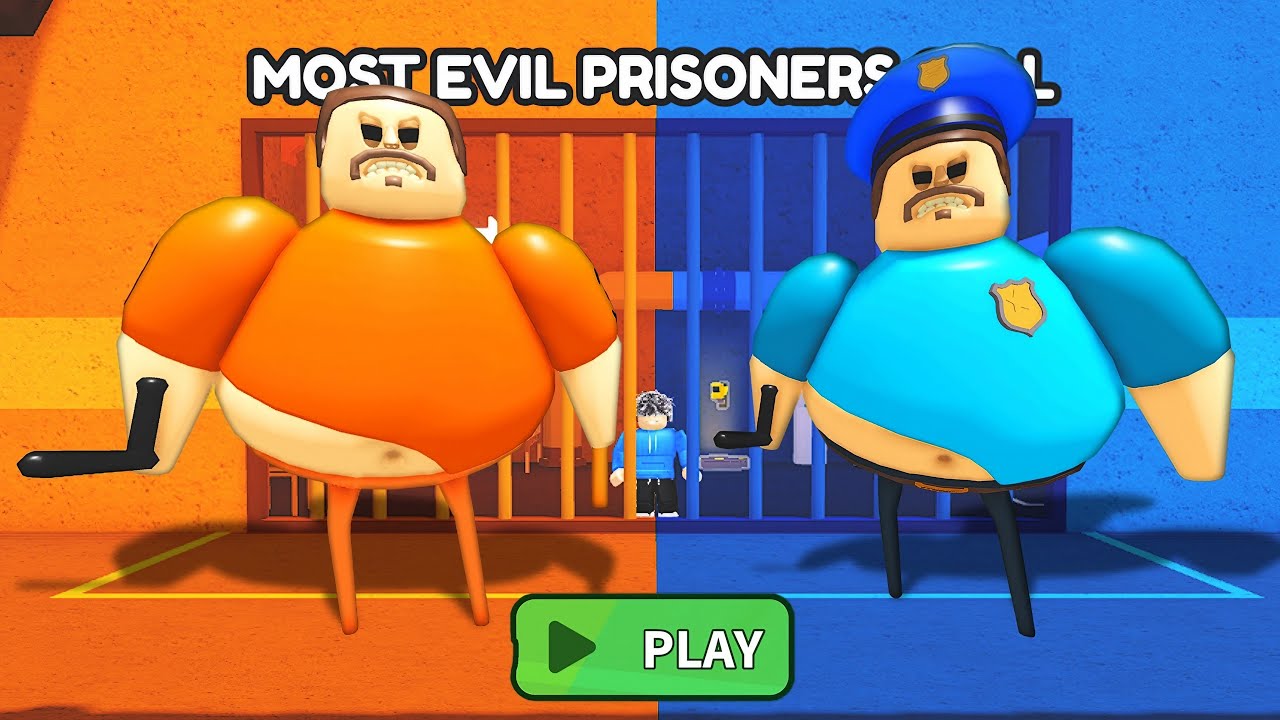 OBBY ROBLOX | PRISONER vs POLICE PRISON RUN! #roblox #obby - YouTube