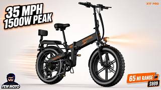 Benifore X1T PRO: This 750W Folding E-Bike Is Shockingly Fast
