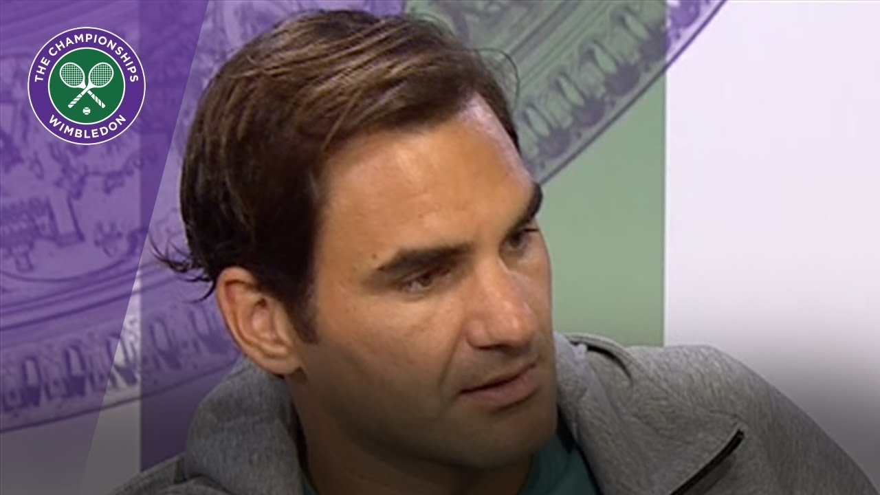 Roger Federer talks about his form, footwork - and the FIFA World Cup! | Wimbledon 2018